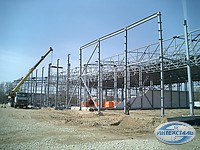 построить металлический склад 4000 руб цена за 1 м2